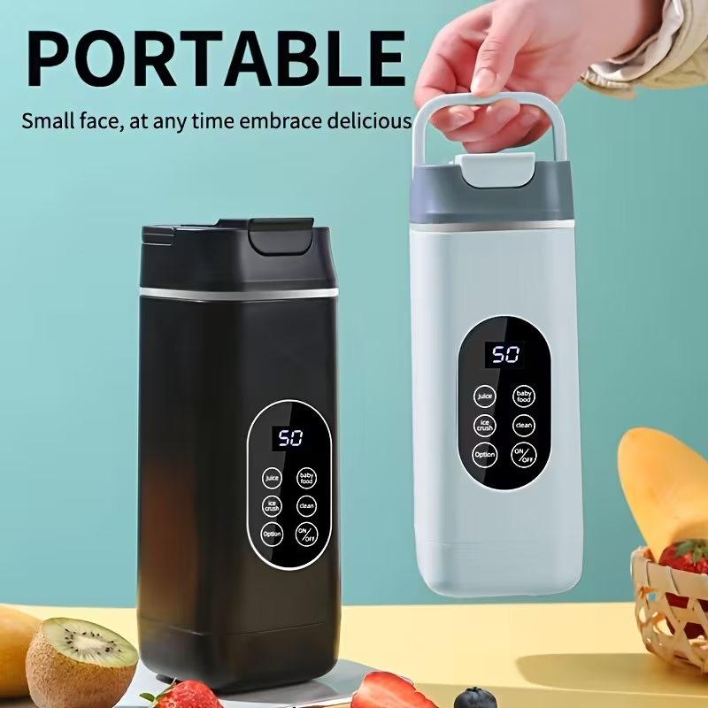 Powerful Blender: Crush Ice, Make Smoothies & Baby Food | Adjustable Speeds & Keep Cool-Your Ultimate Kitchen Multi-Tasker!