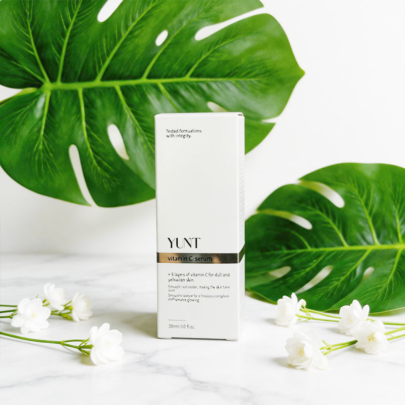 YUNT Vitamin C serum,Multi-dimensional brightening, reducing dullness,Hyaluronic Acid and Retinol, Improves Elasticity, Heals Dryskin