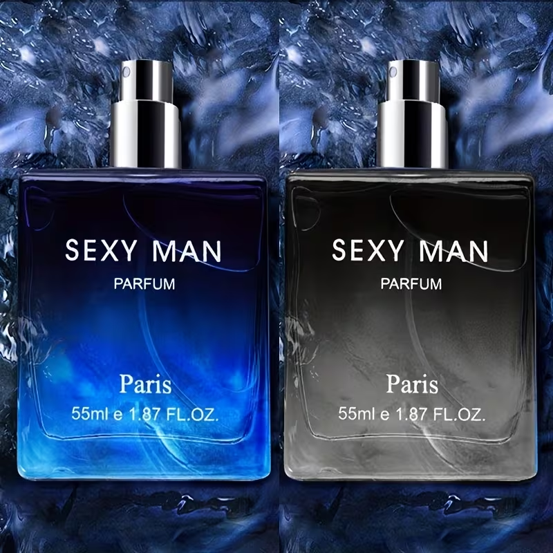 1.78 Oz Long-lasting Cologne Perfume For Men, Temptation Manly Woody Aroma Portable Eau De Parfum Spray