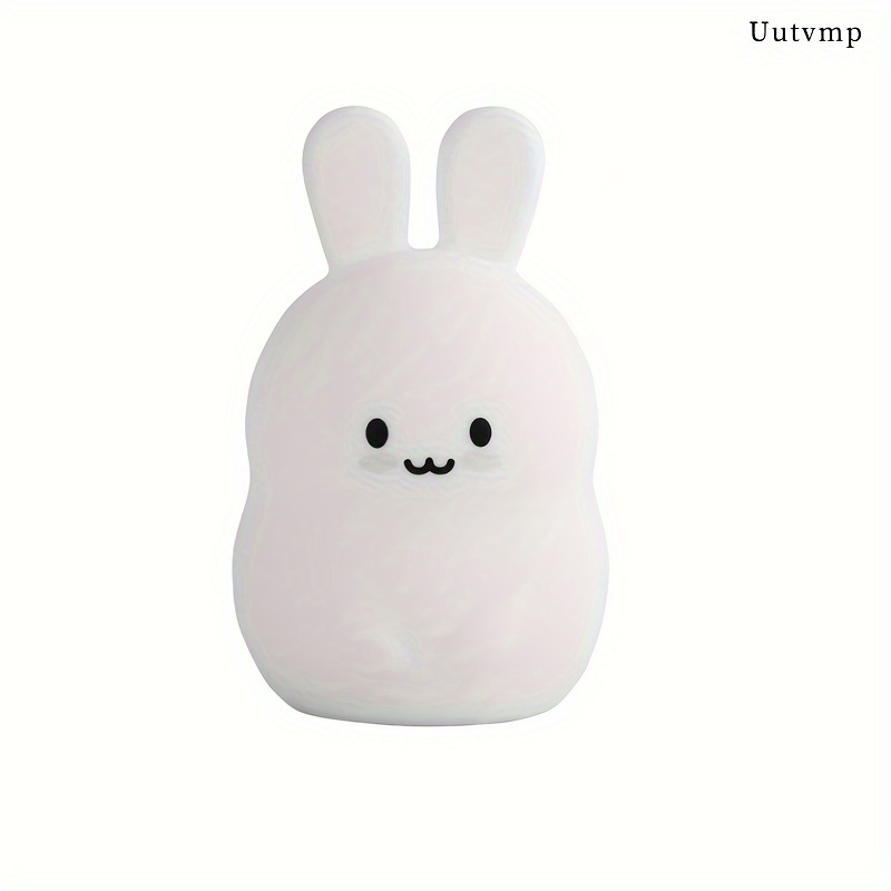 USB plug-in patting light, stress-relieving silicone office/bedroom ambient night light