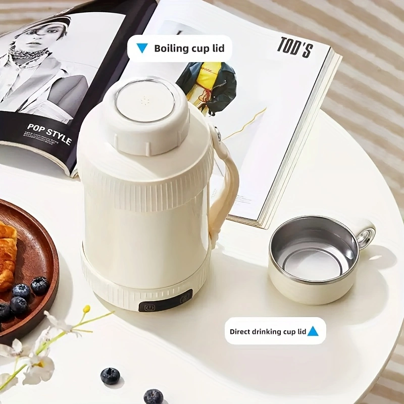 New large-capacity electric kettle, insulated water bottle, portable travel mug