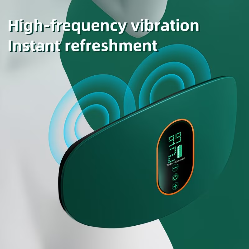 Abdominal Massager, Massage Belt, Multifunctional Home Fitness Equipment, Waist Massager, Uses High-frequency Vibration to Burn Calories, Accelerate Loss, Home Workout Equipment, Tool, Wearable Fitness Device, Ergonomic Design, Sweat-proof Fabric