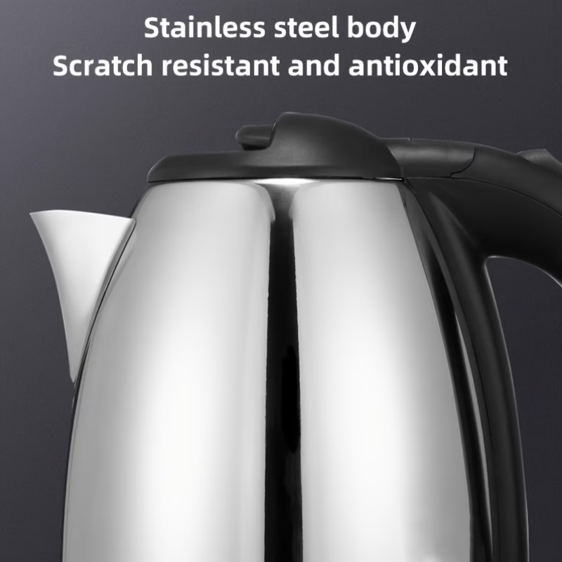 Halloween, Christmas Explosive Food Grade Electric Kettle Stainless Steel, Large Capacity Fast Kettle Automatic Power Off Household Hot Kettle