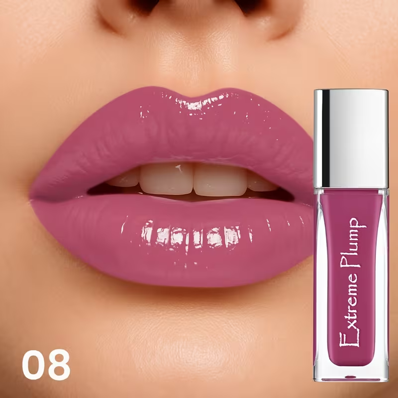Water-Glow Mirror-like Lip Gloss, Moisturizing and Hydrating, Water-Resistant and Sweat-Proof, Suitable for Daily Makeup, Gift for Women on Special Occasions