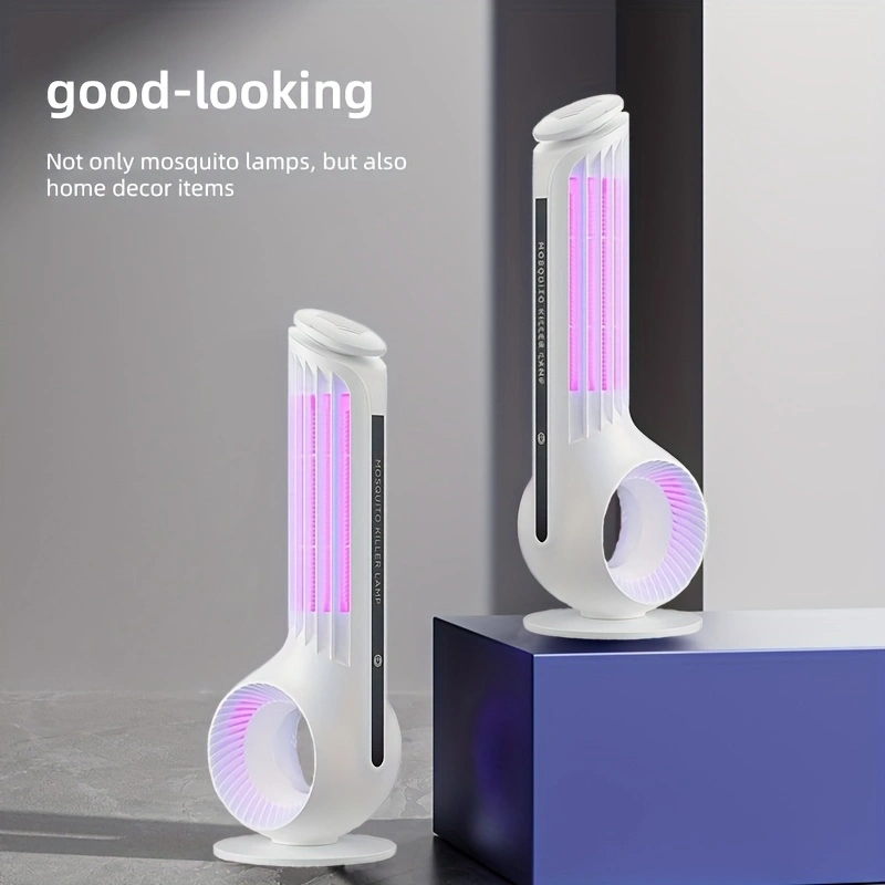 Electric suction mosquito killer lamp, household and outdoor mosquito attractant, electric mosquito swatter, mosquito repellent, undisturbed by mosquitoes.