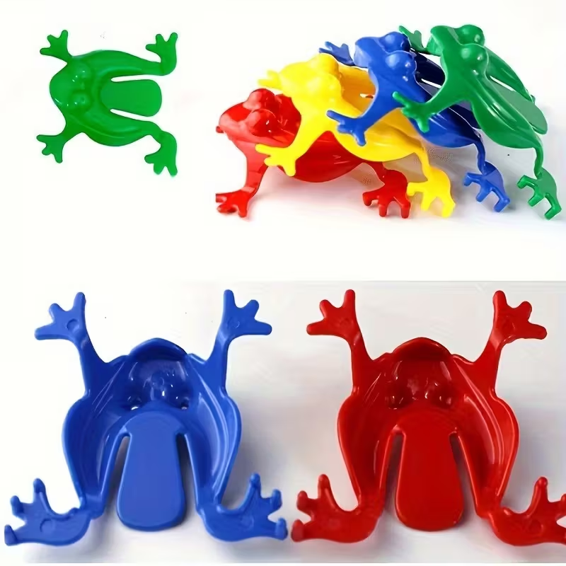 15pcs Vibrant Mini Jumping Frogs - Finger Dexterity Game, Counting & Math Skill Builder, Ideal for Birthday Party Favors & Educational Play, Other (Party Favors) for Halloween,Christmas Event & Party Supplies Halloween&Christmas for Christmas,Newyear