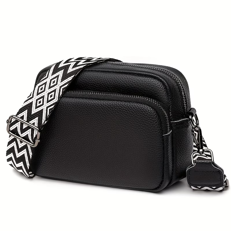 New Women'S Small Square Bag, Versatile Shoulder Bag, Crossbody Bag, PU Messenger Bag, Wallet, Card Holder, Phone Bag, Casual Solid Color Small Bag