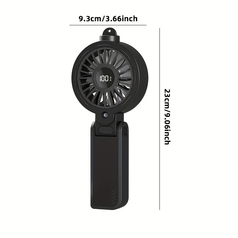 Handheld high-speed misting fan, foldable desktop/neck fan, foldable mini fan, misting fan.