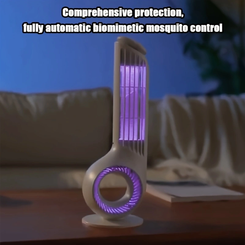 Electric suction mosquito killer lamp, household and outdoor mosquito attractant, electric mosquito swatter, mosquito repellent, undisturbed by mosquitoes.