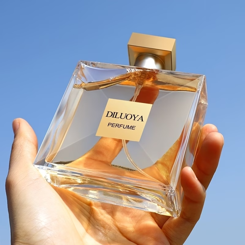 3.4oz 100ml Diluya Eau De Parfum - Fresh and Natural Romantic Floral & Fruity Scent for Women, Ideal for Parties, Travel, and Charm Enhancement, Perfect Gift