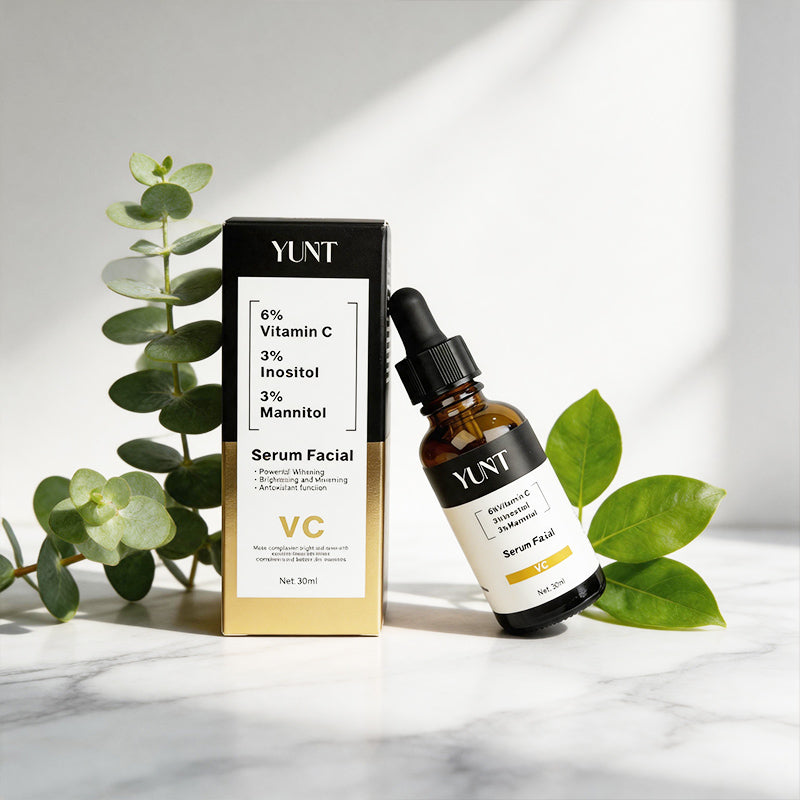 YUNT Vitamin C Facial Serum - Enriched with Retinol & Hyaluronic Acid for Deeply Hydrate & Lock in Moisture - High-end Skin Care, Suitable for All Skin Types
