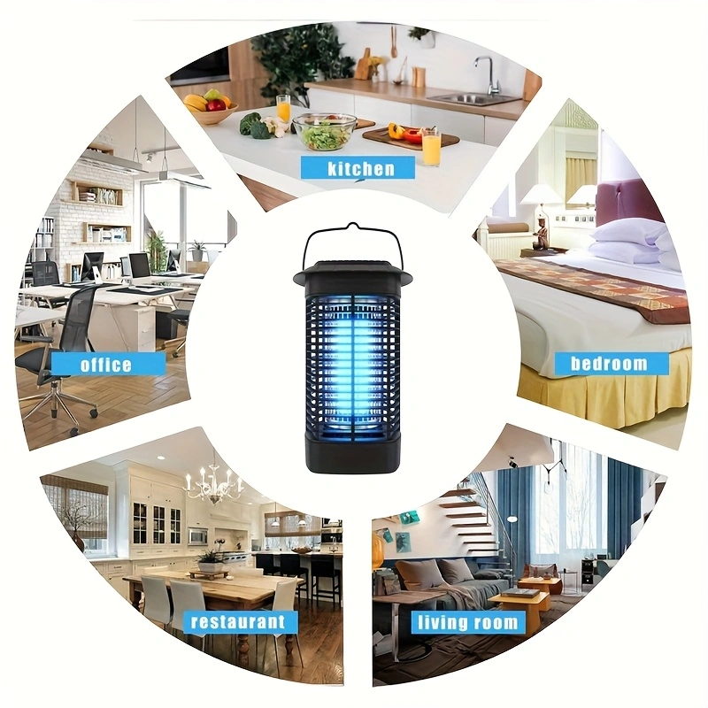 Inhalation electric shock mosquito killer physical mosquito repellent lamp