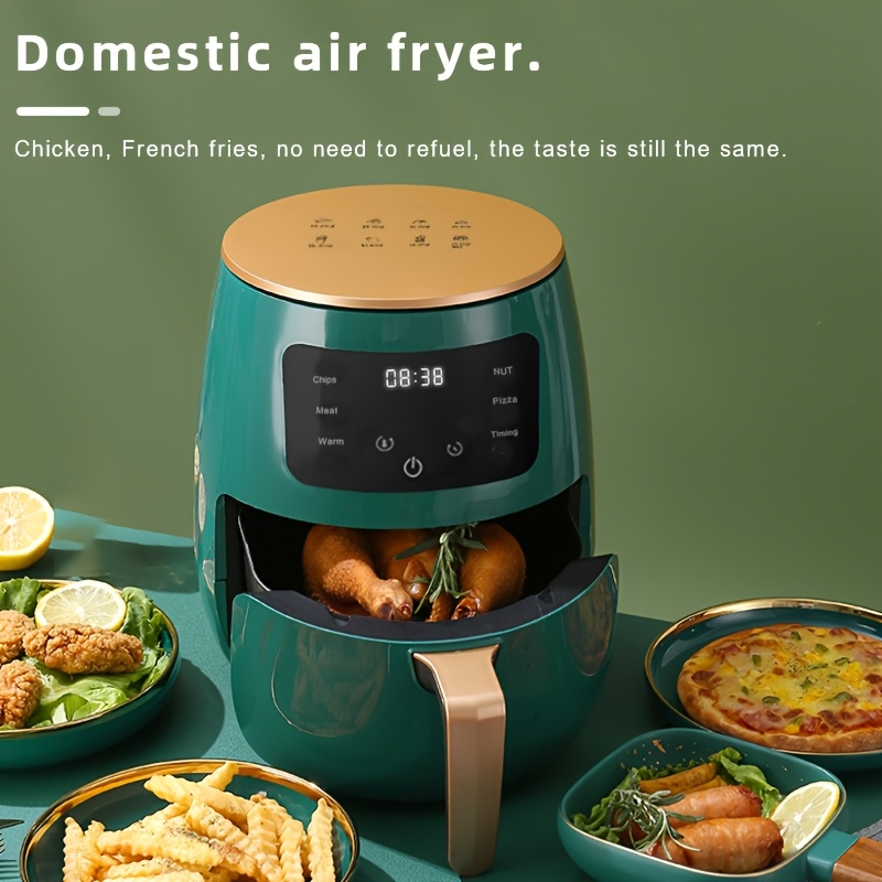 6Liters Air Fryer Large Capacity Touch Chips Machine Fried Chicken Deep Frying Pan Household