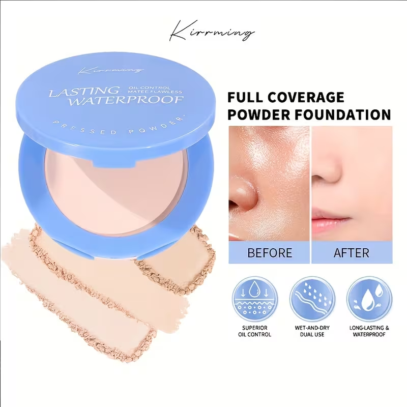 A Full-coverage Compressed Foundation That Provides 24-hour All-day Concealment and Oil Control, with a Radiant Glow and Long-lasting Matte Finish. Available in Three Shades to Suit All Skin Tones, from Fair to Medium, This Multi-tone Palette