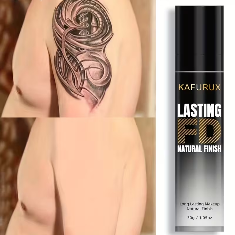 [Ultra HD Foundation] KAFUX Ultra HD Liquid Foundation | Natural Finish, Lightweight, Full Coverage for All Skin Types, Light to Medium Shades