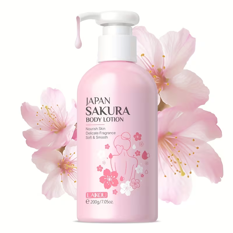 Cherry Blossom Body Cream, a Hydrating Lotion Perfect for Everyday Skincare, Ideal for Holiday Presents And a Wonderful Gift Option for New Year And Valentine'S Day