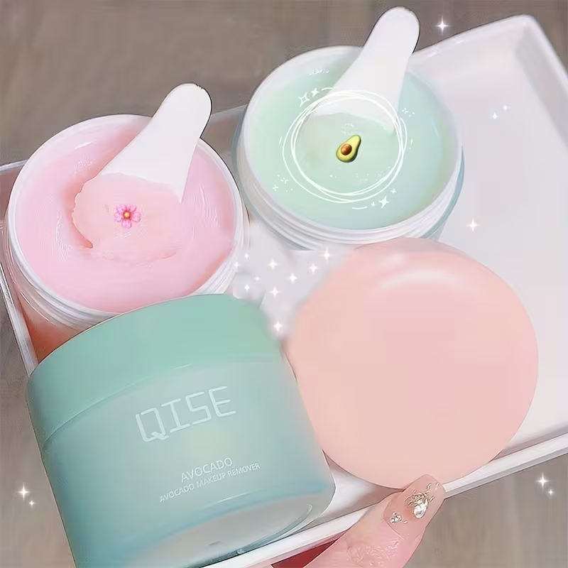 Avocado Cherry Blossom Scent Makeup Remover Balm