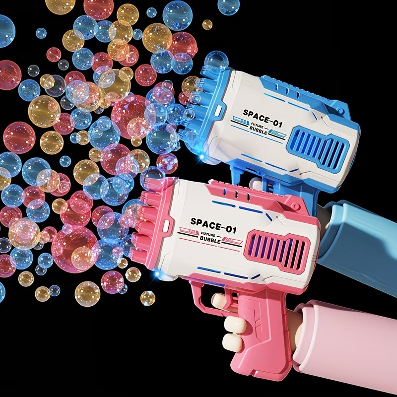 Boys And Girls Handheld Bubble Machine Outdoor Sports Play Blowing Bubbles Toy, Without Bubble Liquid, Without Battery, Holiday Gift