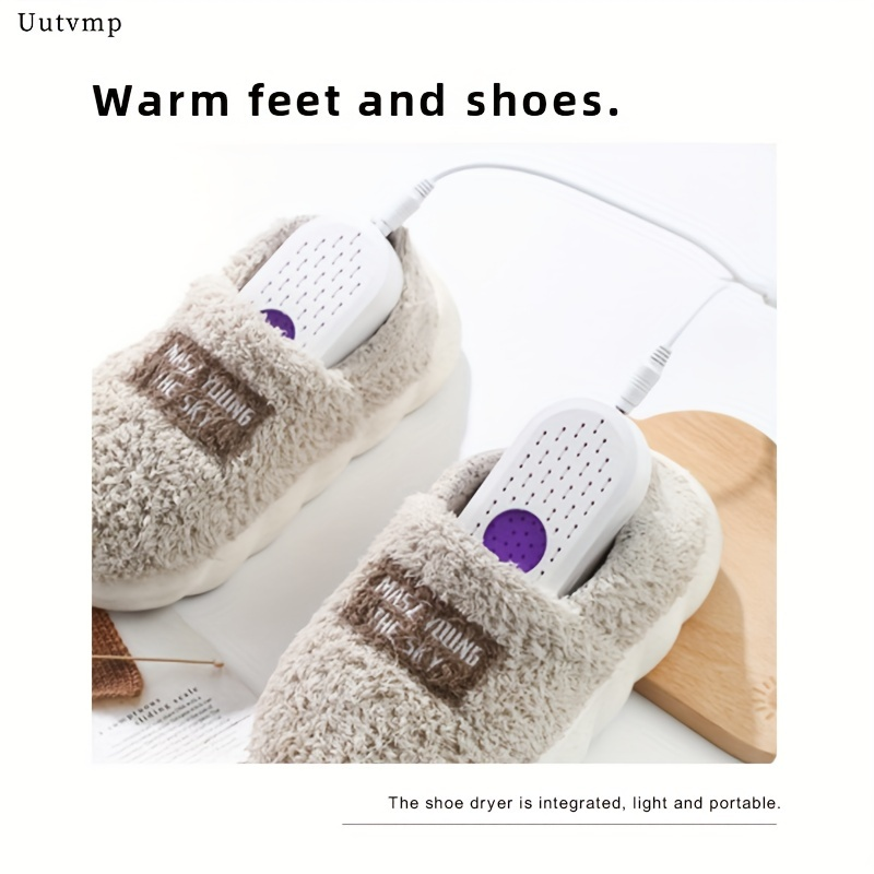 USB-powered shoe dryer, small mini portable dryer, deodorizing, drying, moisture-reducing, and warming shoe dryer.