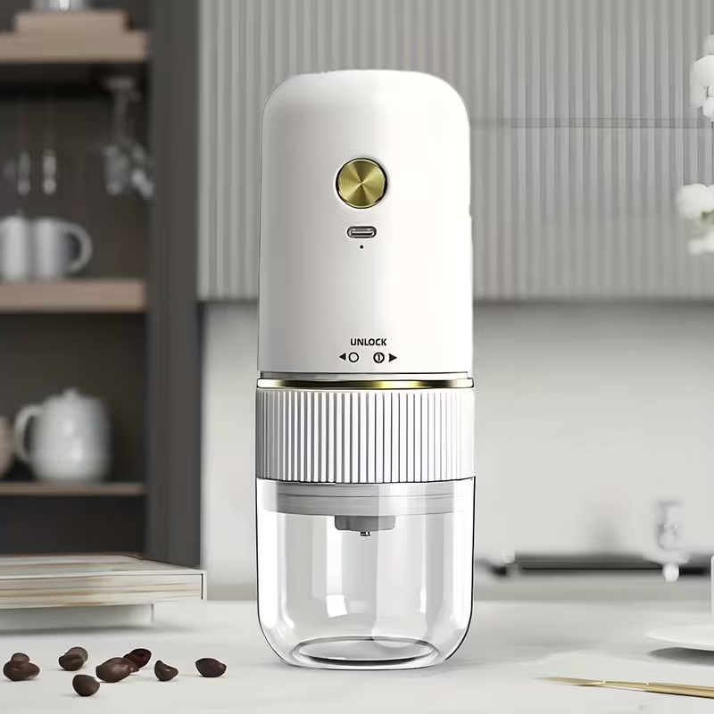 Handheld Portable Rechargeable Coffee Bean Grinder