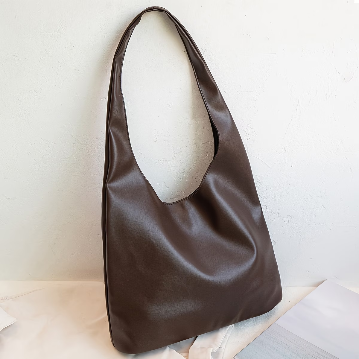 Korean Version Fashion Large Capacity Tote Bag for Women, Trendy Casual Shopping Bag, Internet Celebrity Body Bag, Versatile Handbag for Women, Single Shoulder Underarm Bag