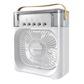 Portable Air Conditioner Five Hole Portable Fan Cooling Spray Fan Five Hole Humidification, Three Speed Adjustable, Fast Cooling, 20.29oz Large Capacity Water Tank, Five Nozzles, Adjustable Fog Volume, Three in One Blowing/cooling