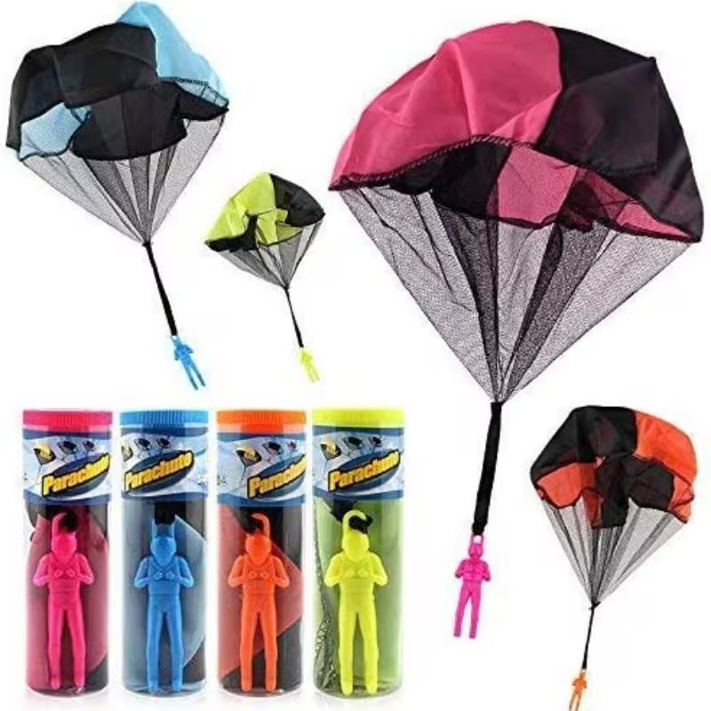 Tangle Parachute Figures Hand Throw Soliders Square Outdoor Youngsters's Flying Toys
