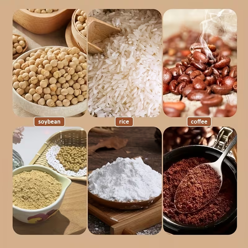 Kitchen Grinder And Blender, Grinding Mixing Machine, Universal Electric Grinder for Kitchen, New Powder Mill, Multifunctional Crusher, Home Ultra-Fine Grinding Grains And Spices Powder Machine, Grains And Spices Powder Machine