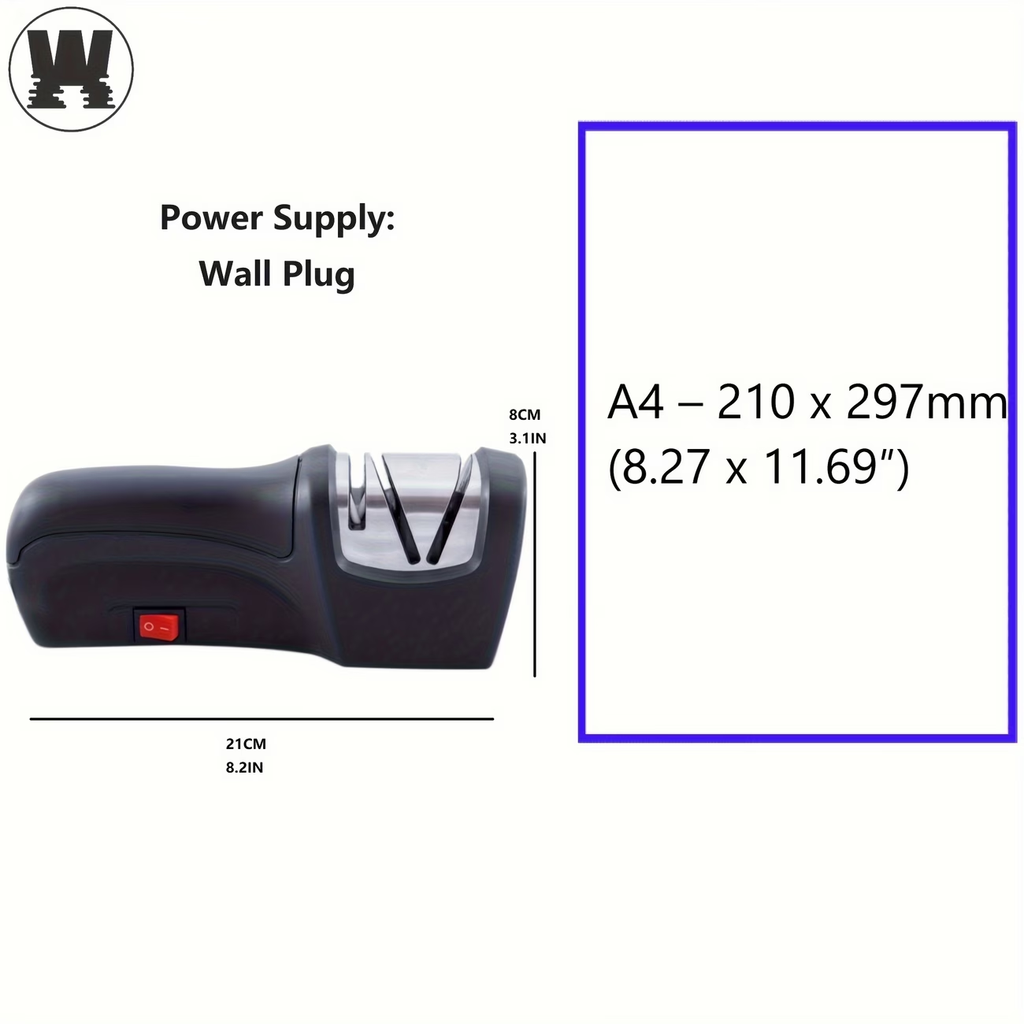 Professional Electric Knife Sharpener 20-Degree, 2-Stage Kinfe Sharpening and Polishing for Kitchen, kitchen accessories