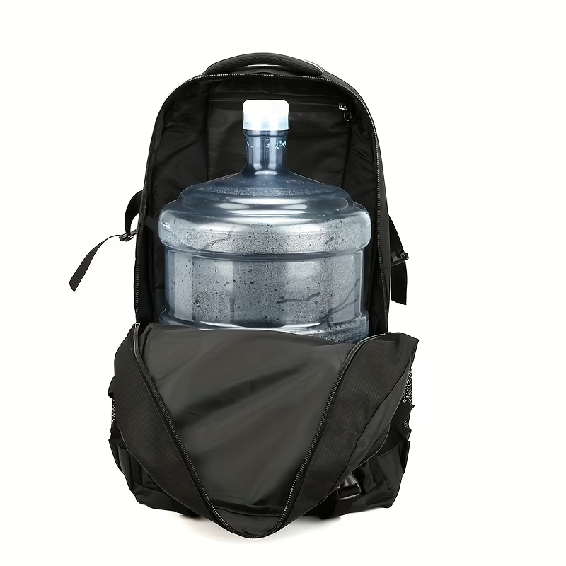 Two Models Available: 17.17gal and 22.45gal Men's Travel Backpacks, Large-capacity Carry-on Luggage Bags Compliant with Airline Regulations, Durable and Wear-resistant Oxford Fabric Backpacks