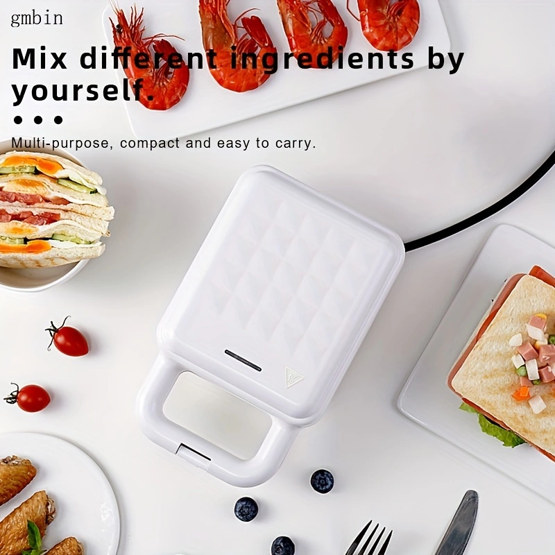 Sandwich maker, grill maker, multi-functional breakfast machine, household multi-functional heating toast press, waffle maker