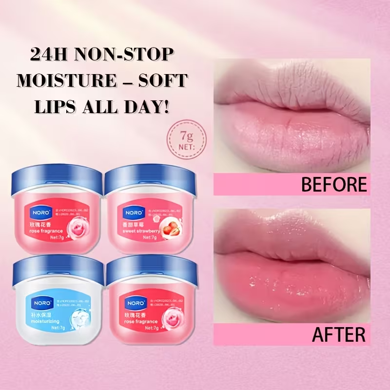 Lip Balm, Lip Gloss, Lip Primer, Fruit Flavored, Long-Lasting Moisturizing and Nourishing, Hydrating Formula, Portable, Ideal for Women, Perfect Small Gift, for Daily Use, Parties, Dates