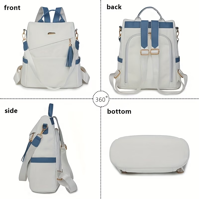 Anti-theft Lightweight and Stylish Women's Backpack, Large-capacity Korean-style Versatile Shoulder Bag for Travel and Outings
