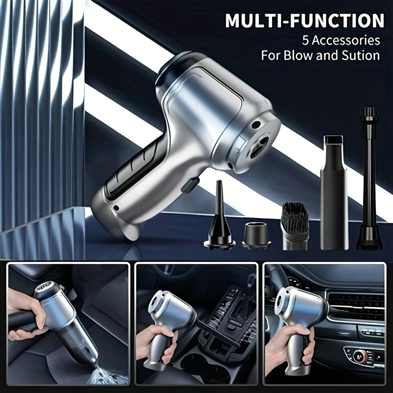 Car Vacuum Cleaner, Wireless Cleaning Machine, Automotive Accessories, Robot Vacuum Cleaner, Household Appliance, High Suction Handheld Vacuum Cleaner