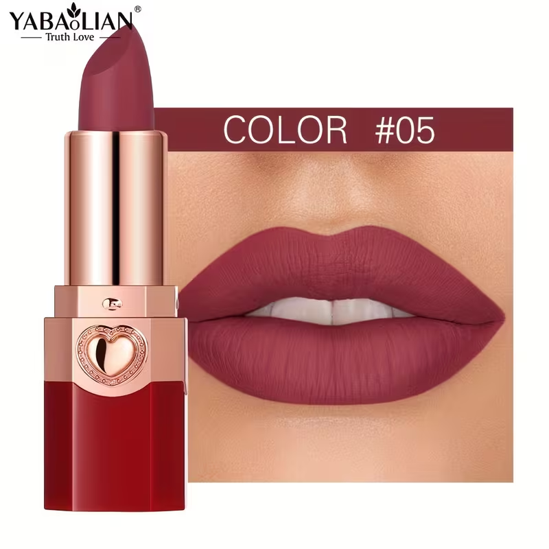 12 Colors High Pigment Long Lasting Lipstick | Waterprrof Cosmetic Matte Lipstick