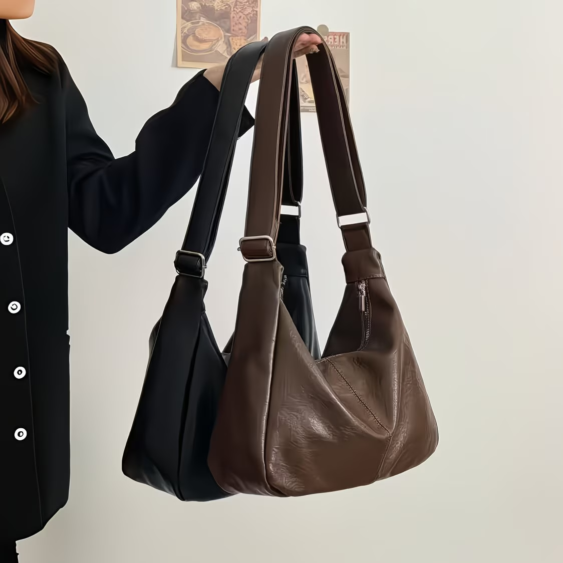 New Style Easy Large Capacity Crossbody Bag for Women, Fashionable, Versatile And Casual
