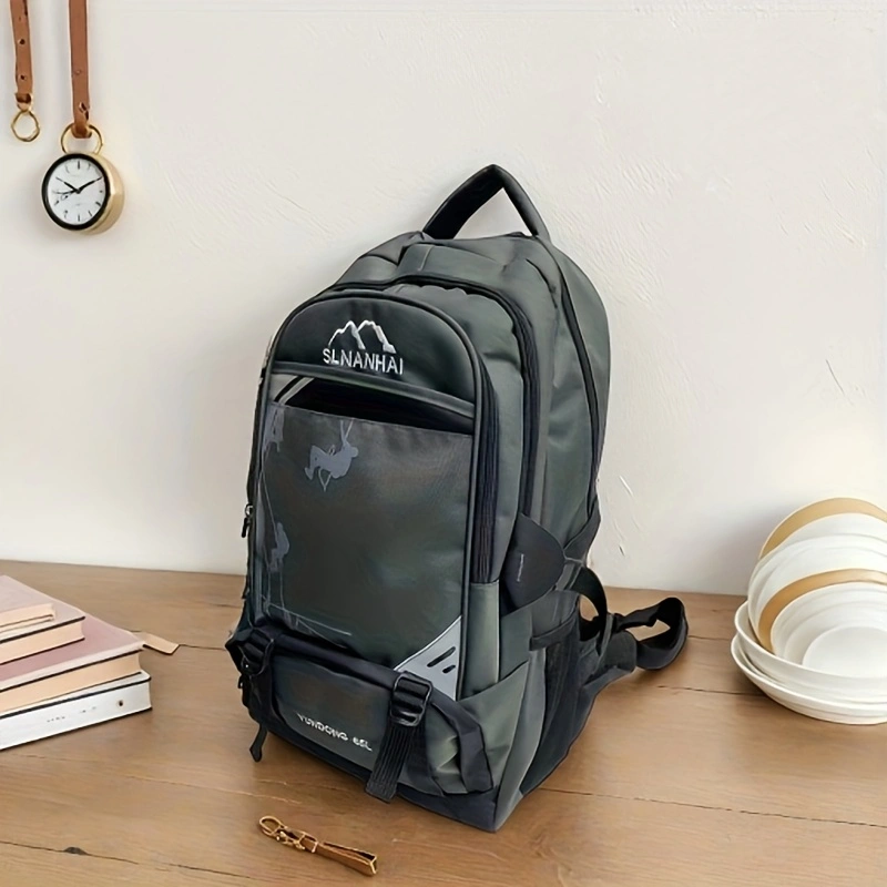 Lightweight backpack for outdoor camping and hiking, large capacity, multi-functional outdoor travel backpack.