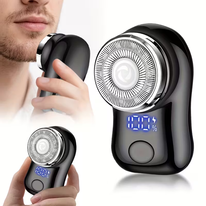 Mini Portable Electric Shaver, Electric Beard Shaver for Men, Razor for Men, Mini Shaver, Portable Shaver, USB Rechargeable Shaver for Home, Office, Car, Business Travel, Father's Day Gift.