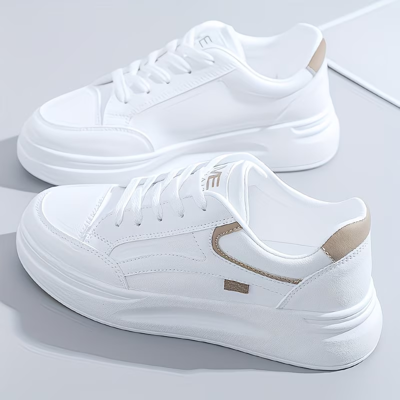 Casual Versatile Sneakers, Sports White Shoes, Women Shoes