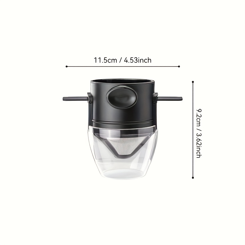 Pour-over coffee filter