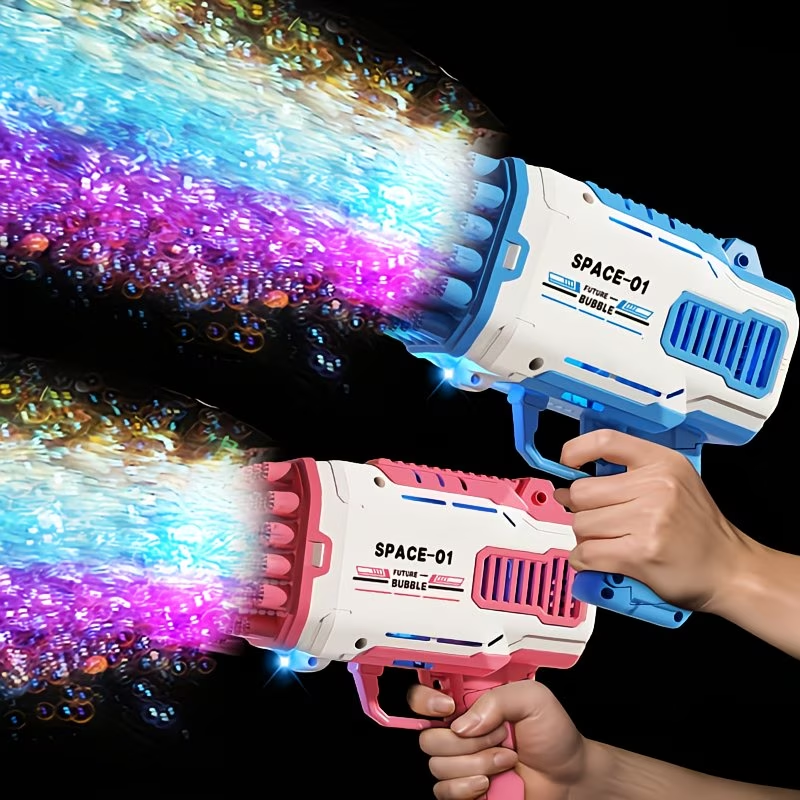 Boys And Girls Handheld Bubble Machine Outdoor Sports Play Blowing Bubbles Toy, Without Bubble Liquid, Without Battery, Holiday Gift