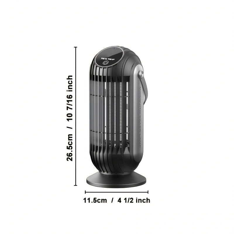 "Mosquito Killer" Smart Light Sensor with Powerful Electric Shock: Safe and Harmless, High-Power Mosquito Killer Lamp for Home Use, Desktop, Wall Mounting, and Outdoor Use.