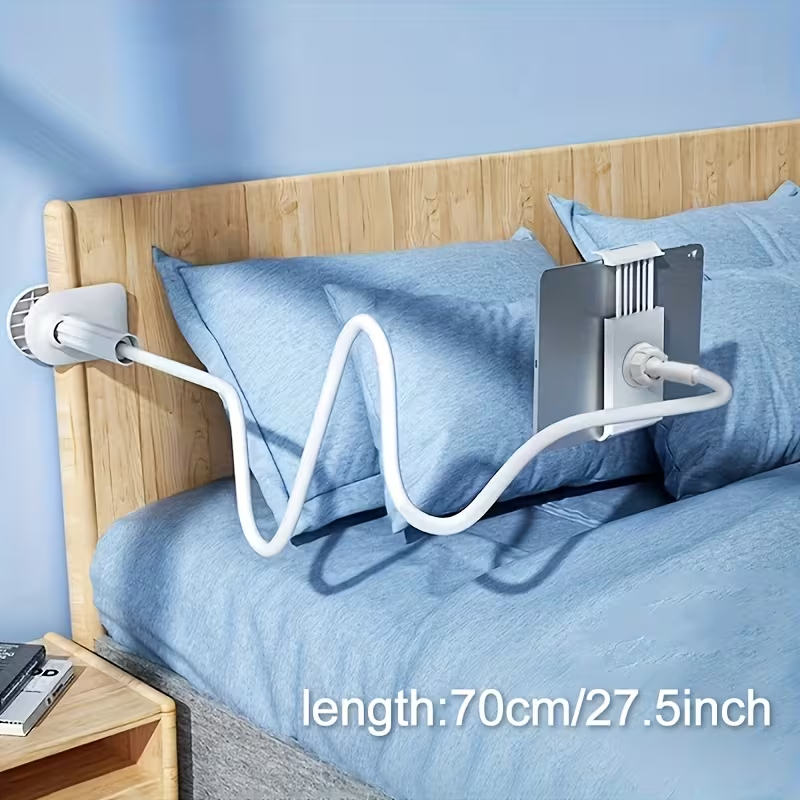 Make Sure to Verify The Necessary Dimensions Prior to Buying And Order with Caution. This Is a 360° Rotating Holder for Tablets And Phones, Featuring a Spiral Base, Designed for Convenience at Your Bedside