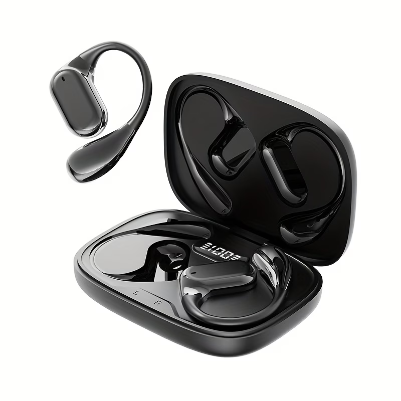 New Model of True Wireless Over-Ear Music Headphones, Gaming Headphones, Video Headphones, TWS HIFI Bass 9D Stereo, HD Calling Headphones, Compatible with Android And Iphone, Sports Headphones, Smart Headphones, Valentine'S Day Gift