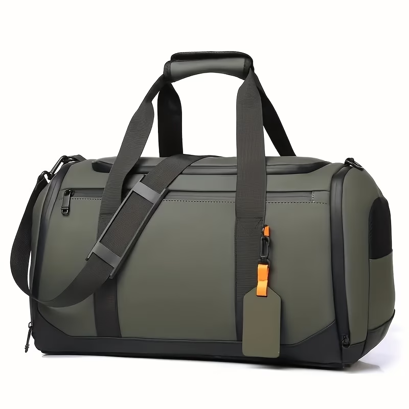 New Large Capacity Travel Tote Bag, Big Handbag, Men'S Hand-Twist Bag, Portable Overnight Luggage Bag, Unisex Sports Fitness Bag, Spacious Interior And Stylish Design, Suitable for Gym, Sports, And Outdoor Adventures - Casual Style
