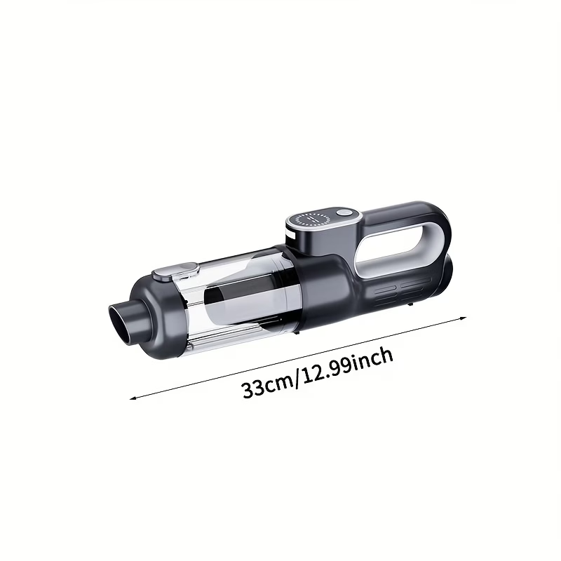 Car Vacuum Cleaner with Super Powerful Suction, Rechargeable Handheld Large Power Cordless Vacuum Suitable for Home and Auto Use