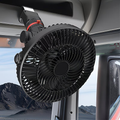 High-power Vehicle Fan, Portable Vehicle-mounted Air Fan with Adjustable Wind Speed, Fast Cooling, Low Noise, Suitable for Cars, Trucks, Vans, Off-road Vehicles, Etc.