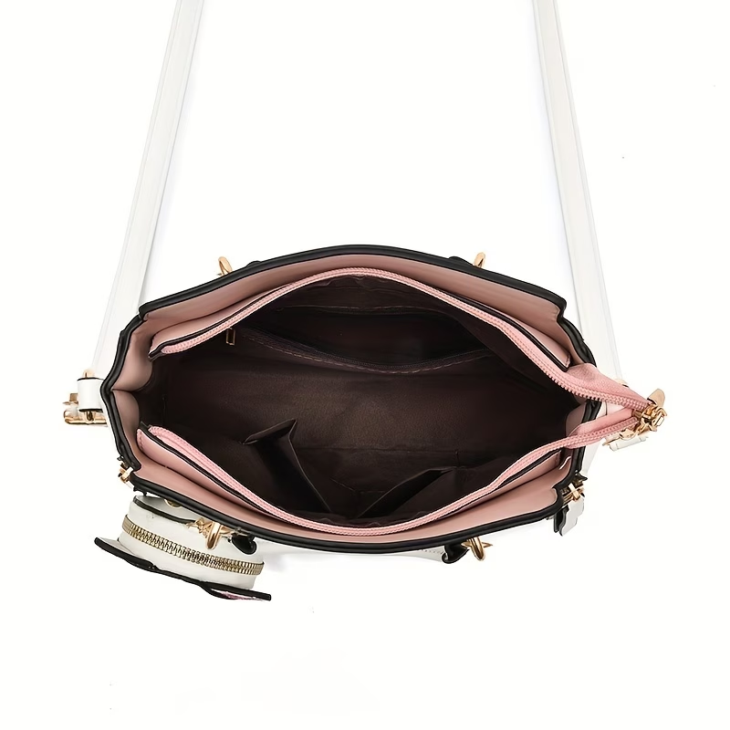 Small Purses And Handbags for Women  Ladies Top Handle Satchel Purses Girls Shoulder Bags Fashion Mini Totes Bags with Cute Kitten Pendant