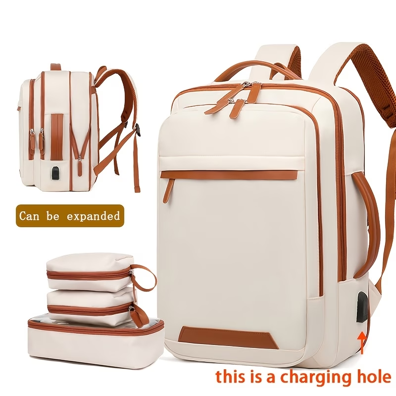 Outdoor Backpack Neutral Expandable Computer Backpack with Multifunctional Dry Wet Separation, Student Backpack for Business Travel, Boarding Luggage Storage Backpack