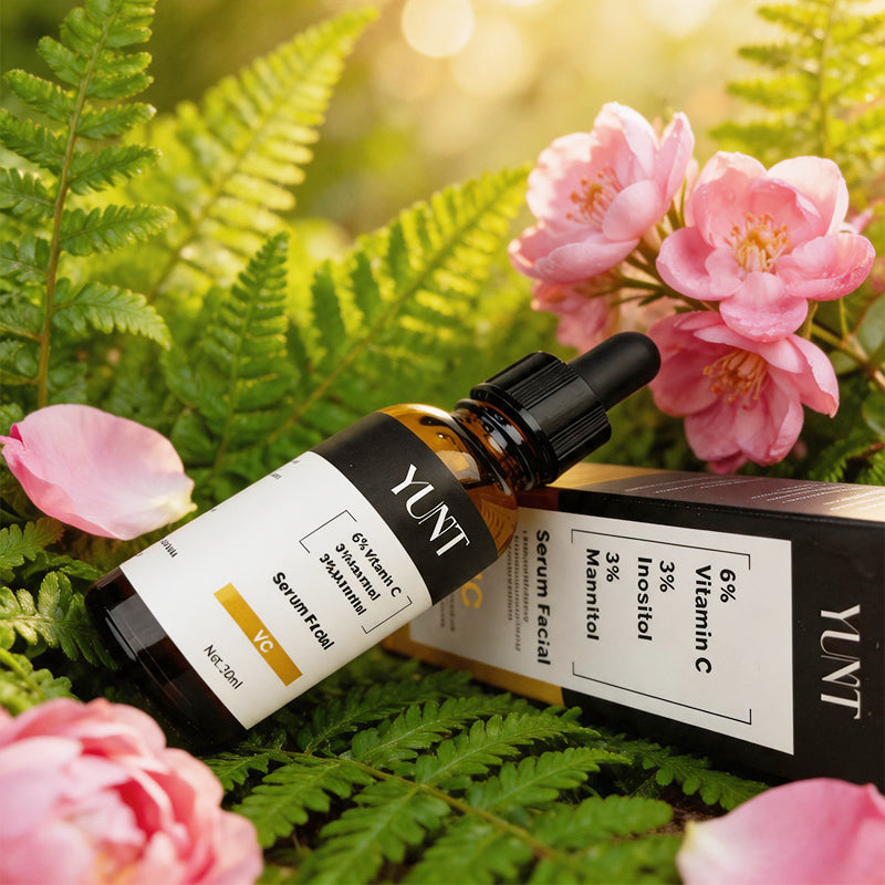 YUNT Vitamin C Facial Serum - Enriched with Retinol & Hyaluronic Acid for Deeply Hydrate & Lock in Moisture - High-end Skin Care, Suitable for All Skin Types